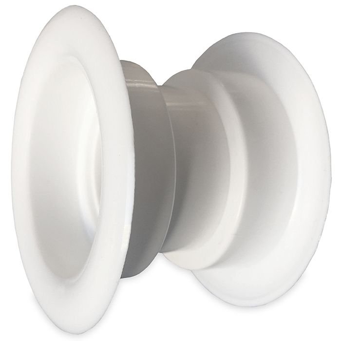Rond deurrooster Ø40mm - kunststof wit Rond deurrooster Ø40mm - kunststof wit