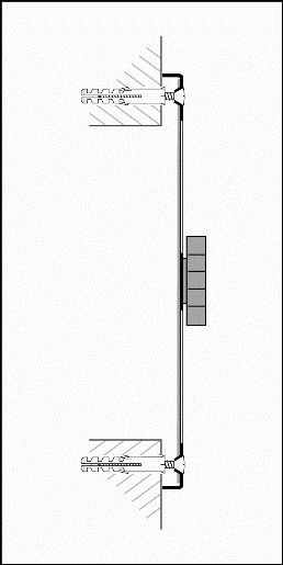 Aluminium afsluitbaar schuifrooster opbouw 300 x 90mm - ALU