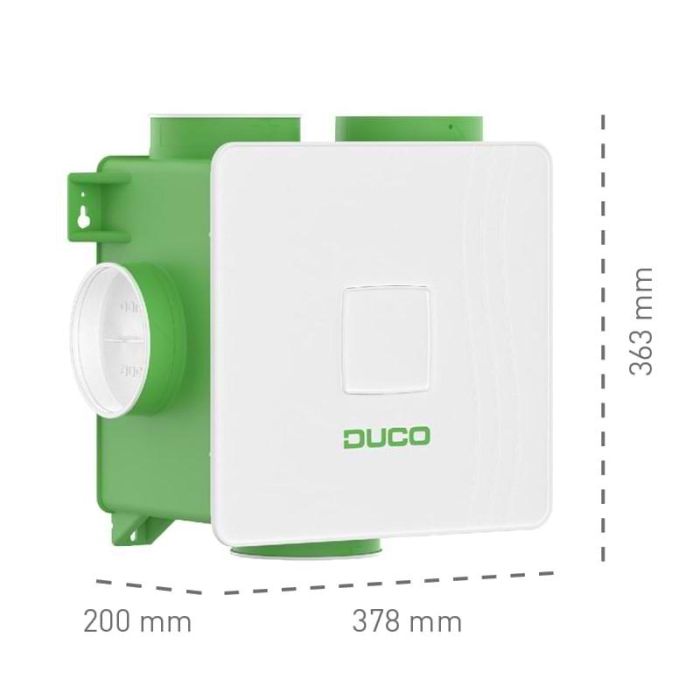 DucoBox Reno - Randaarde + bedieningsschakelaar RF batterij (0000-4710)