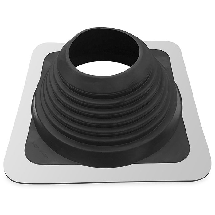 EPDM dakdoorvoer met rubber manchet 250 - 500mm - opbouw verschillende dakprofielen EPDM dakdoorvoer met rubber manchet 250 - 500mm - opbouw verschillende dakprofielen