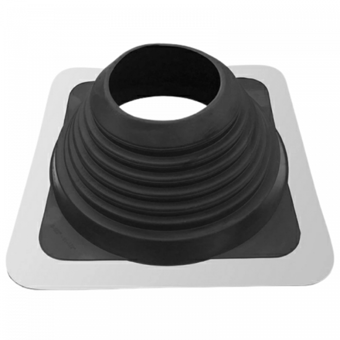 EPDM dakdoorvoer met rubber manchet 080 - 160mm - opbouw verschillende dakprofielen EPDM dakdoorvoer met rubber manchet 080 - 160mm - opbouw verschillende dakprofielen