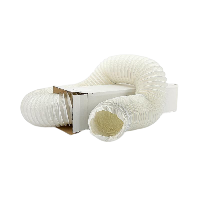 Flexibele slang WIT PVC - Ø160- lengte 10 meter