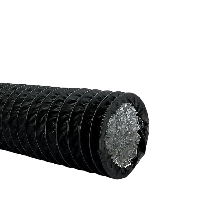 Flexibele ventilatieslang ongeïsoleerd - Zwart - Ø 160mm - Lengte 3 METER Flexibele ventilatieslang ongeïsoleerd - Zwart - Ø 160mm - Lengte 3 METER