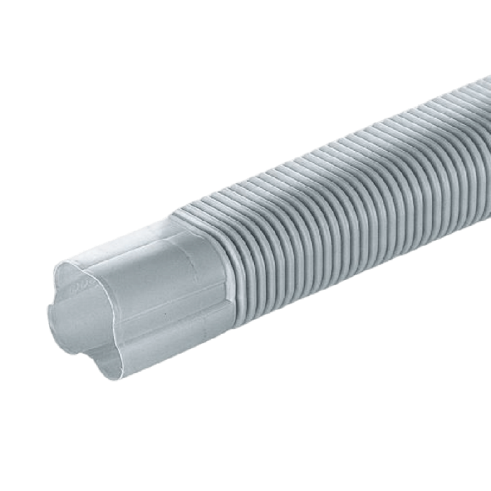 Airco flexibele goot - lengte 500 mm - GRIJS (SF-77-500-G)