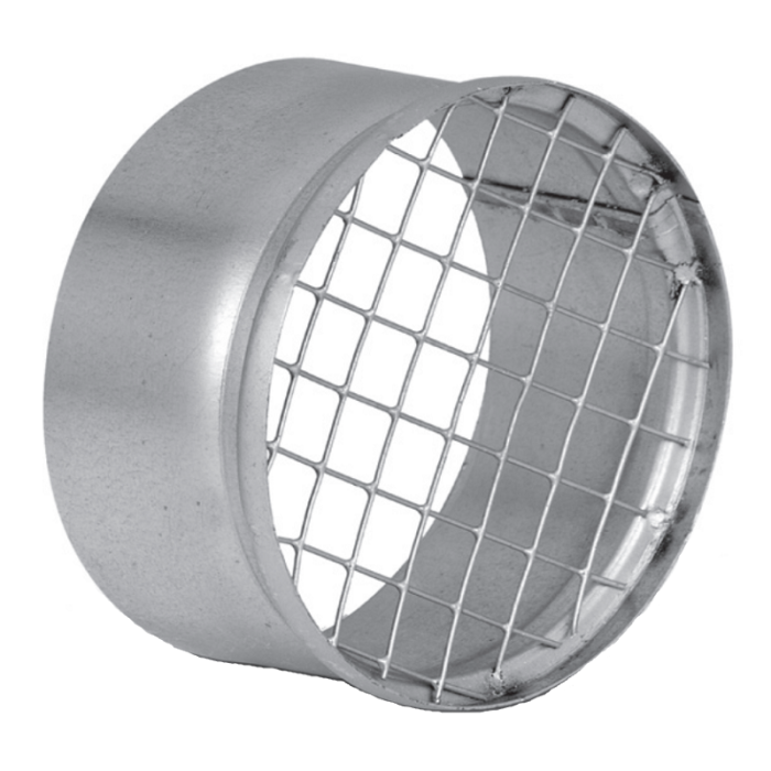 Gaasrooster (plat aftakstuk met grofmazig gaas) Ø 450mm Gaasrooster (plat aftakstuk met grofmazig gaas) Ø 450mm