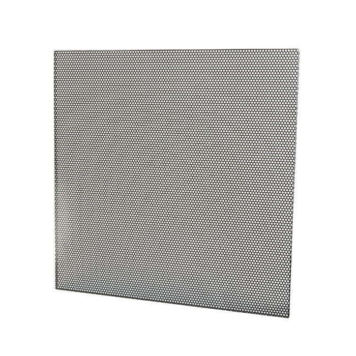 "EasyPlenum" voor LUCHTAFVOER - aansluiting 125mm - met geperforeerd rooster