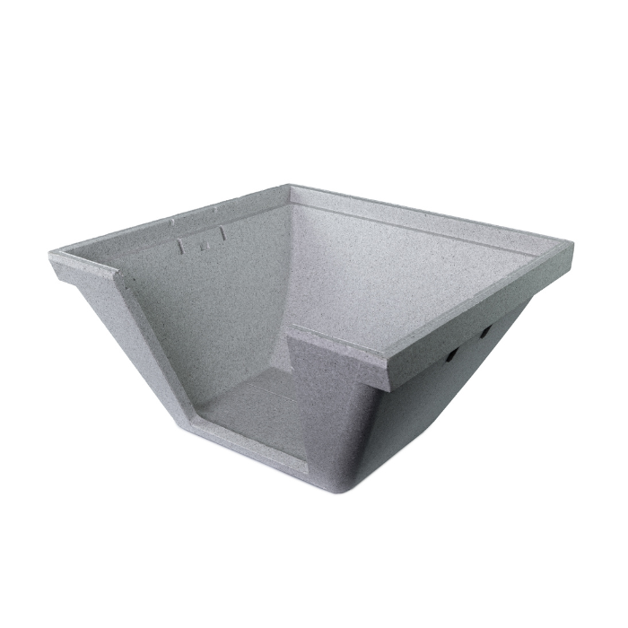 "EasyPlenum" voor LUCHTTOEVOER- aansluiting 250mm - met wervelrooster