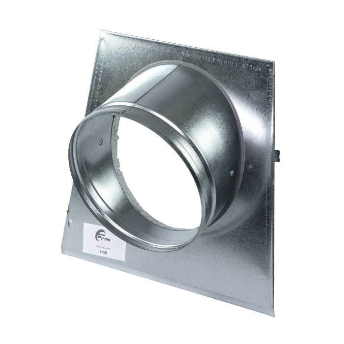 "EasyPlenum" voor LUCHTTOEVOER- aansluiting 250mm - met geperforeerd rooster