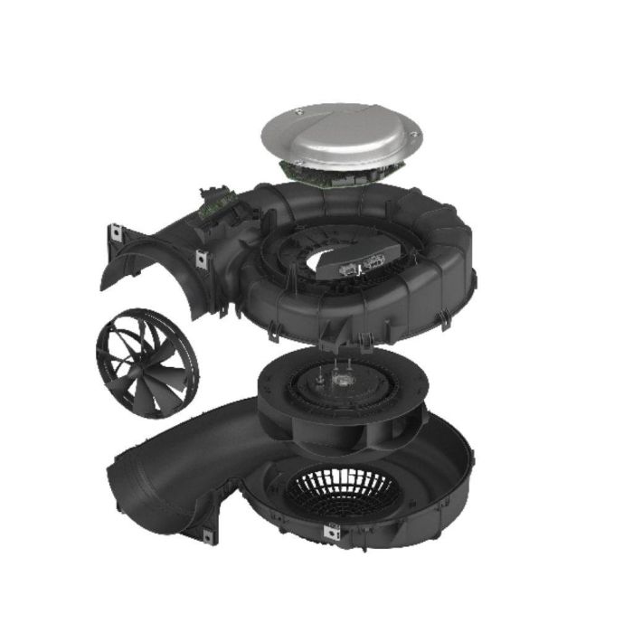 Orcon HRC-300 MaxComfort Healthline WTW unit - 300m3/h - Met voorverwarmer