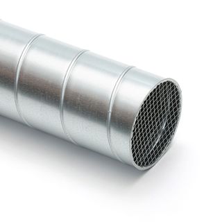 Gaasrooster (plat aftakstuk met grofmazig gaas) Ø 500mm Gaasrooster (plat aftakstuk met grofmazig gaas) Ø 500mm