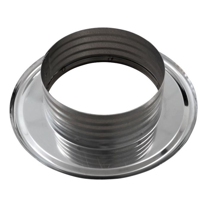 Afwerkrozet Ø100mm - RVS Afwerkrozet Ø100mm - RVS