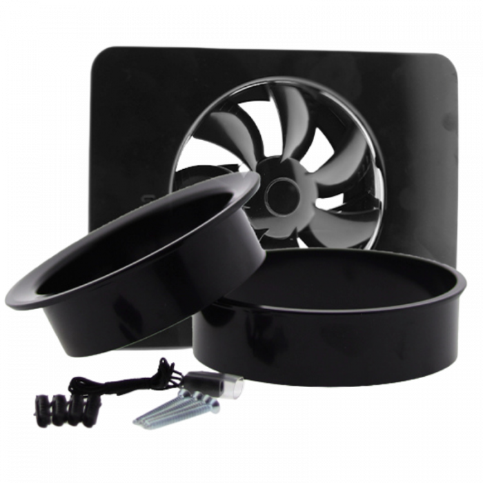 Nedco Fresh Intellivent design badkamerventilator 2.0 - ZWART (330001) Nedco Fresh Intellivent design badkamerventilator 2.0 - ZWART (330001)