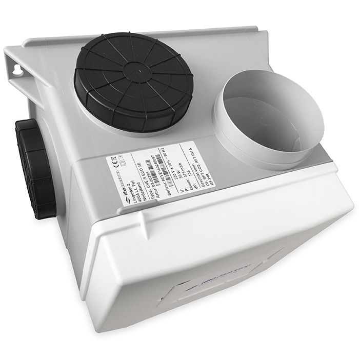 Itho woonhuisventilator met vochtsensor CVE-S ECO RFT SP - perilex - 325 m3/h - geschikt voor RF bediening