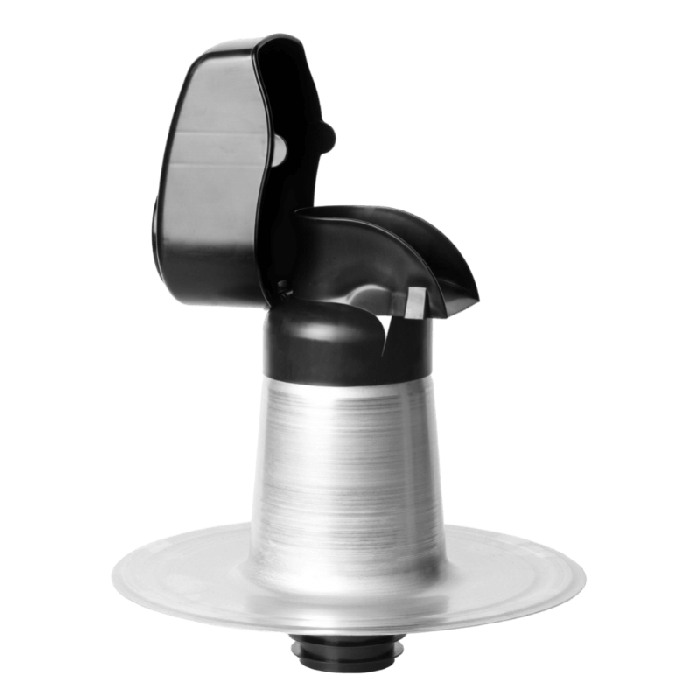 Kabeldoorvoer dubbelwandig - Ø 100mm - platdak