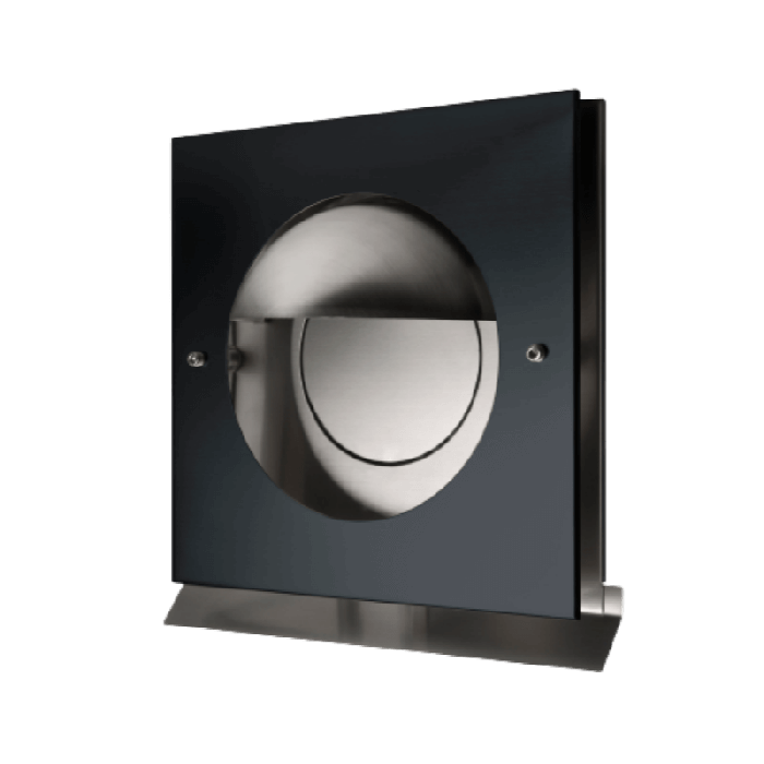 Design gevelkap PREMIUM LINE - KAPPA - Ø 150mm - ZWART Design gevelkap PREMIUM LINE - KAPPA - Ø 150mm - ZWART