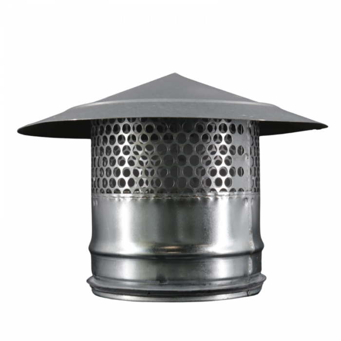 Regenhoed - Ø 150mm - met gaas SAFE Regenhoed - Ø 150mm - met gaas SAFE