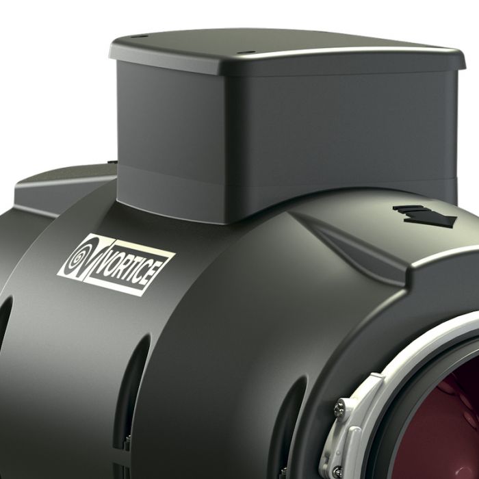 Vortice buisventilator LINEO 160 'QUIET' - aansluiting 160mm - 3 standen AAN/UIT