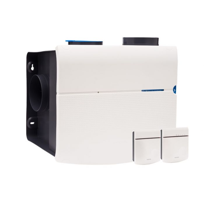 Orcon MVS-15RH CO2B Max woonhuisventilator - 550 m3/h - met vocht- en CO2 ruimtesensoren