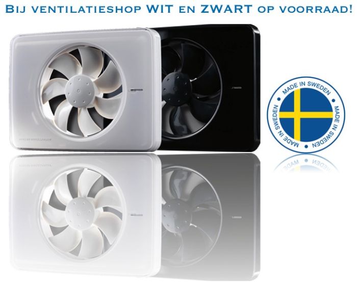 Nedco Fresh Intellivent design badkamerventilator 2.0 - WIT (330000)