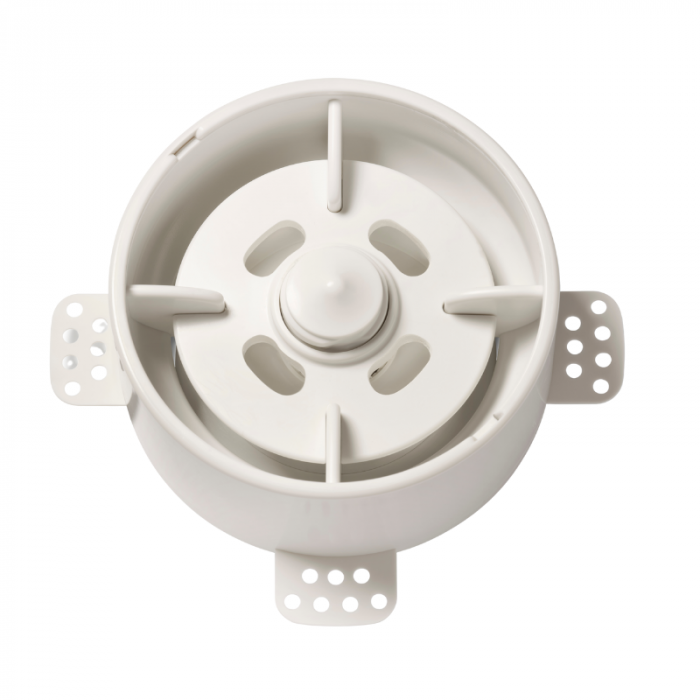 NoShow 2.0 instucbaar designventiel 125mm - toevoer/afvoer - WIT