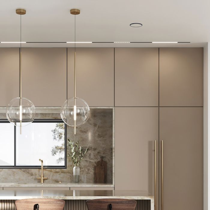 NoShow Instucbaar Designventiel 125mm - Low volume - Wit