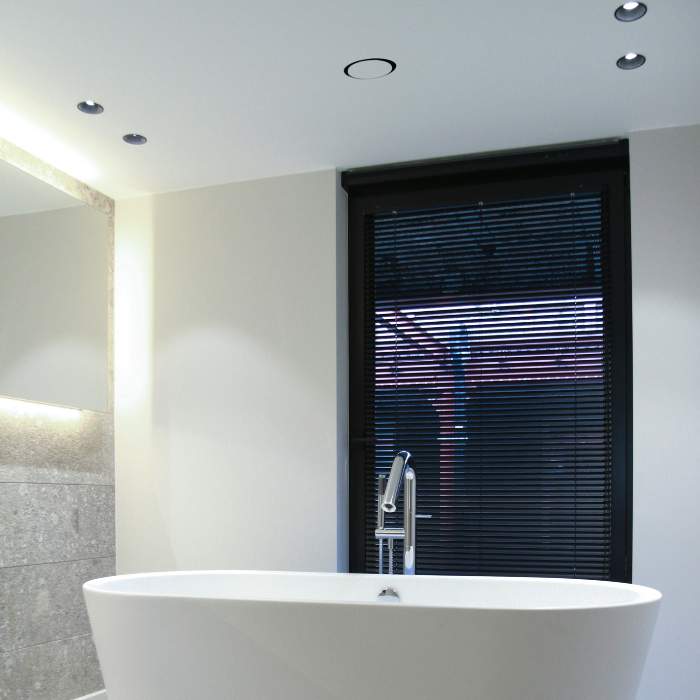 NoShow 2.0 instucbaar designventiel 125mm - toevoer/afvoer - ZWART 