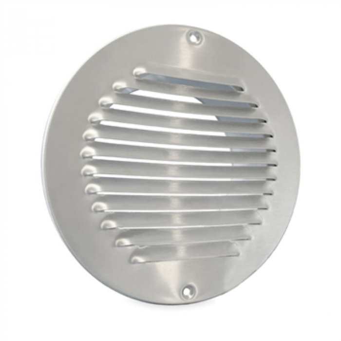 Rond schoepenrooster RVS opbouw - 200mm (1-R200I) Rond schoepenrooster RVS opbouw - 200mm (1-R200I)