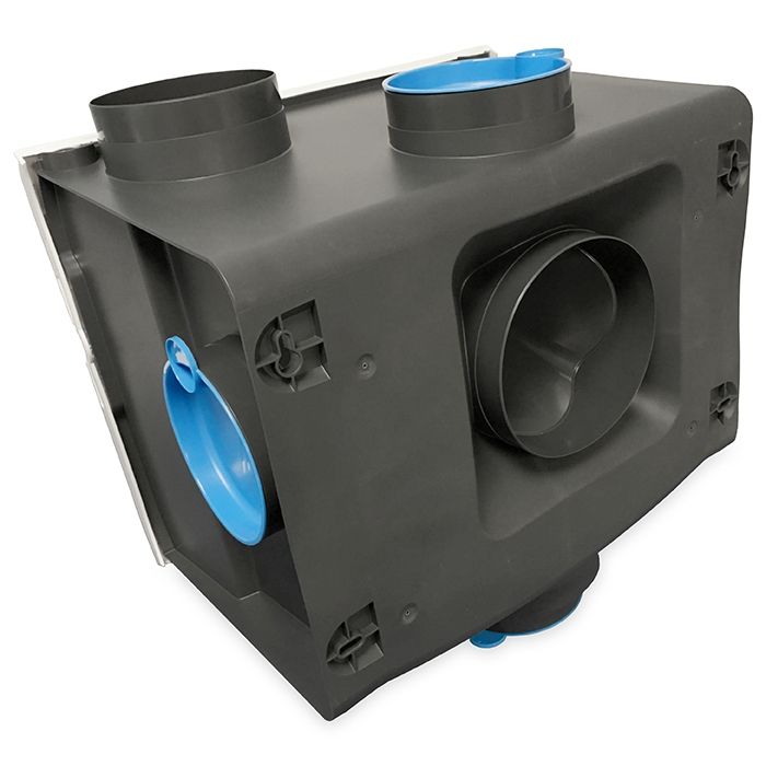 Orcon woonhuisventilator MVS-15RHB - 550 m3/h - met vochtsensor en afstandsbediening RF