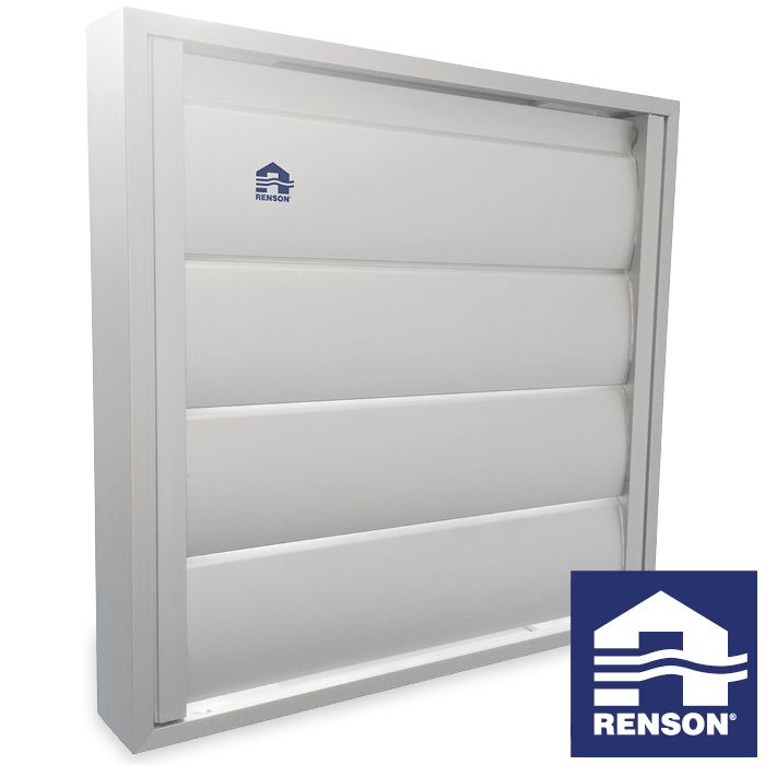 Renson Ventilatierooster Overdrukrooster 173 x 173 mm - Ventilatieshop.be