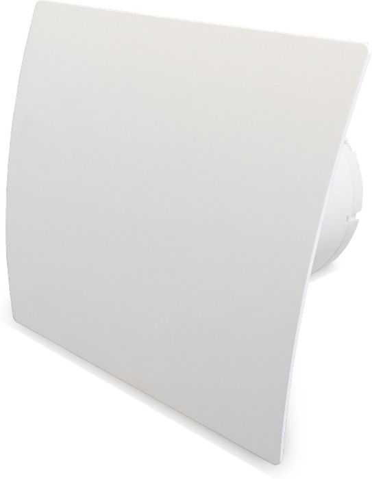 Pro-Design badkamer/toilet ventilator - MET TIMER (KW125T) - Ø125mm - kunststof - wit