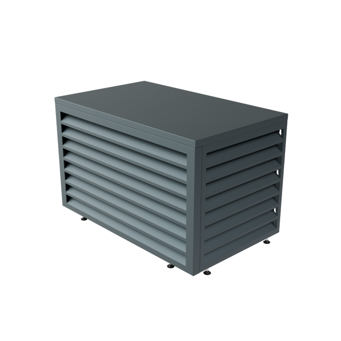 Aircover 1000 - Luxe (airco) buitenunit omkasting - 100 x 65 x 50 cm Aircover 1000 - Luxe (airco) buitenunit omkasting - 100 x 65 x 50 cm