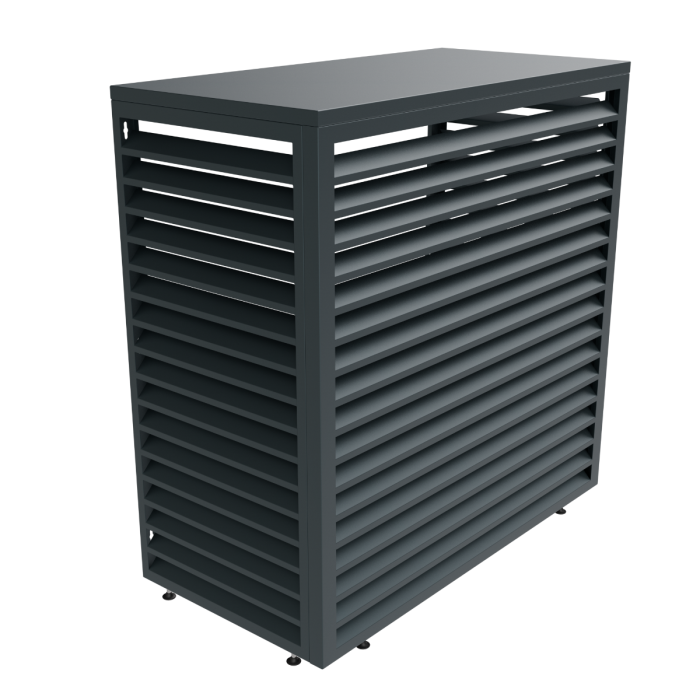 Aircover 1200 - Luxe (airco) buitenunit omkasting - 120 x 110 x 65 cm