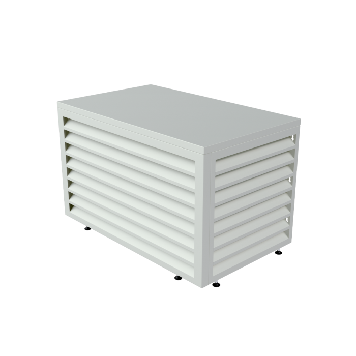 Aircover 1000 - Luxe (airco) buitenunit omkasting - 100 x 65 x 50 cm Aircover 1000 - Luxe (airco) buitenunit omkasting - 100 x 65 x 50 cm
