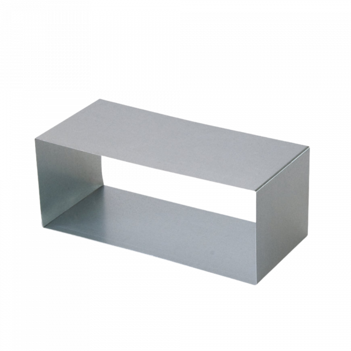 Rechthoekige (instort) koppelstuk voor hulpstukken 200mm x 40mm