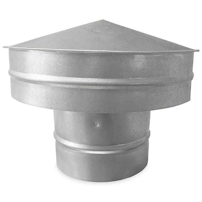 Regenhoed met extra regenbescherming & gaas Ø150mm Regenhoed met extra regenbescherming & gaas Ø150mm