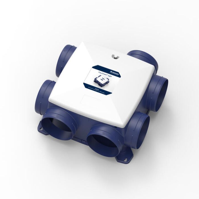 Renson Oxygreen Light met vochtsensor - 372m3/h - Randaarde - SET incl. RF afstandsbediening Renson Oxygreen Light met vochtsensor - 372m3/h - Randaarde - SET incl. RF afstandsbediening