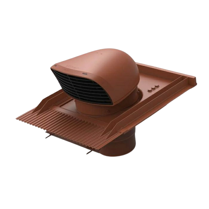 Renson design dakdoorvoer 180/200mm - universeel voor schuin dak - terra