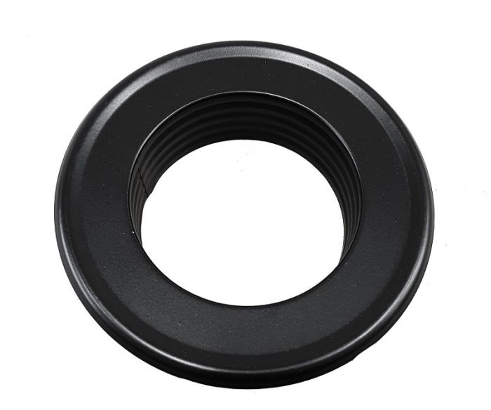 Afwerkrozet Ø100mm - zwart