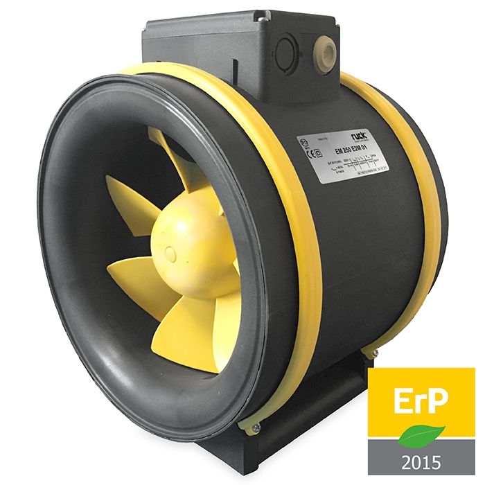 RUCK buisventilator ETAMASTER EM-315 aansluiting 315mm - 3 standen motor