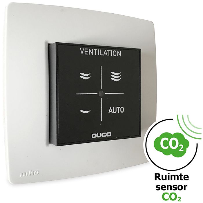 Duco ruimtesensor CO2 - bedraad 230V (0000-4603) 