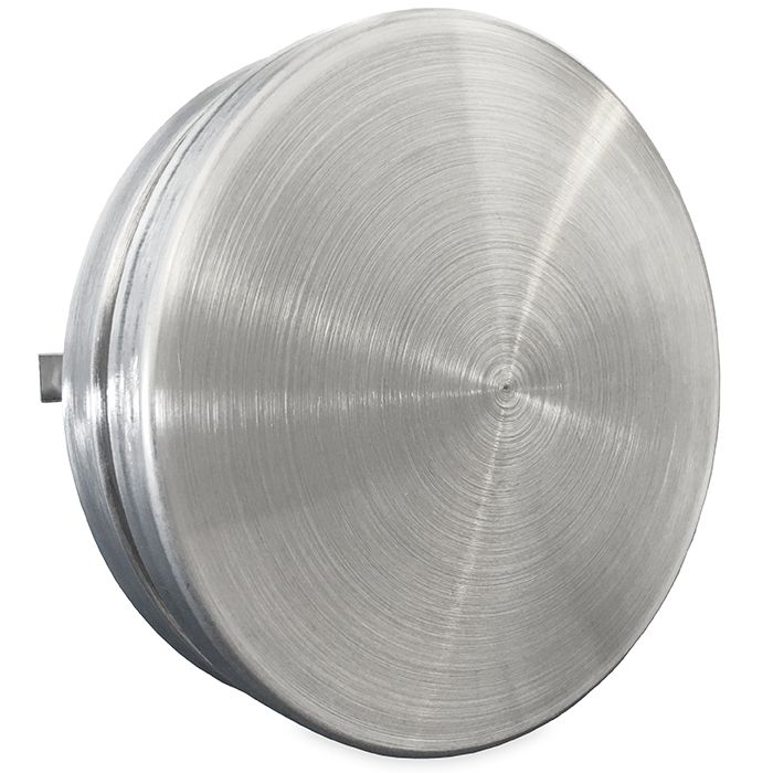Toevoerventiel aansluitdiameter 100mm - Geborsteld RVS Toevoerventiel aansluitdiameter 100mm - Geborsteld RVS
