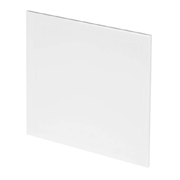 Whisper Design ventilatierooster vierkant (afvoer & toevoer) Ø100mm - vlak kunststof - wit