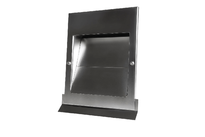 Design gevelkap PREMIUM LINE - SIGMA - Ø 125mm - RVS