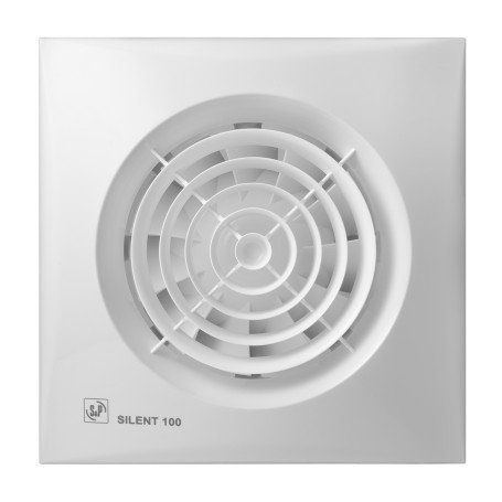 S&P Badkamer Ventilator Silent-100 CMZ Wit 