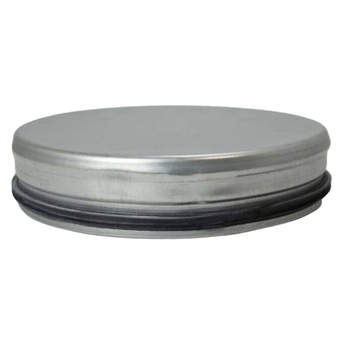 Deksel met rubberdichting voor spiraalbuis galva Ø 125mm 