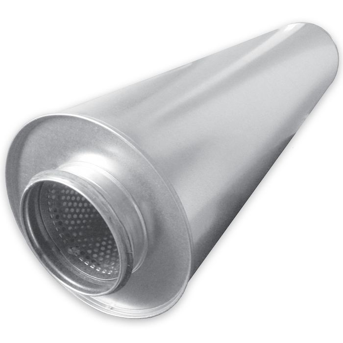 Starre geluidsdemper Ø 315mm - isolatie 50mm - Lengte = 900mm