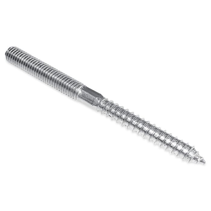 Stokeind verzinkt met torx - M6 - L = 80mm - per stuk