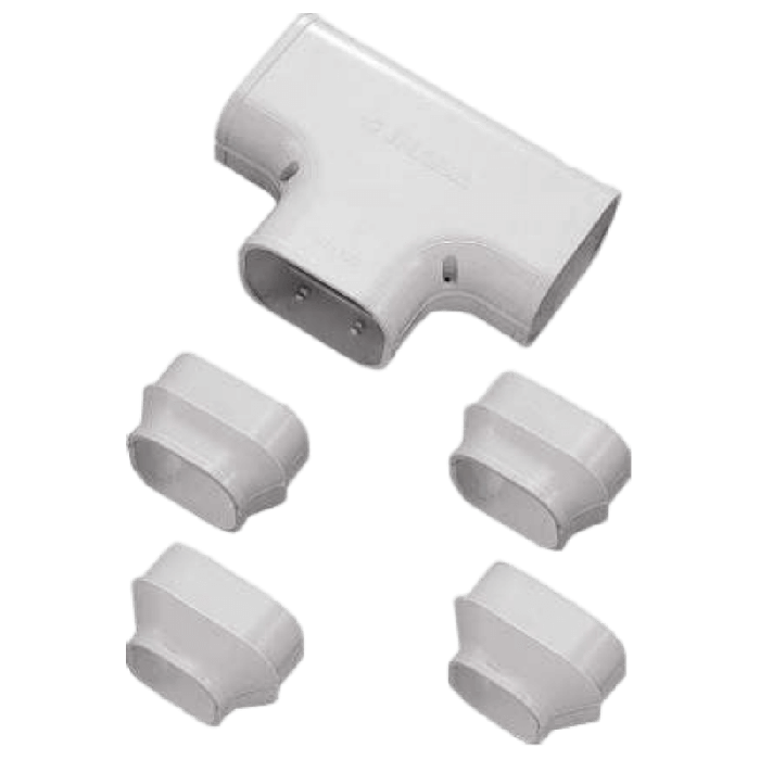 T-stuk - WIT (ST-77-W)