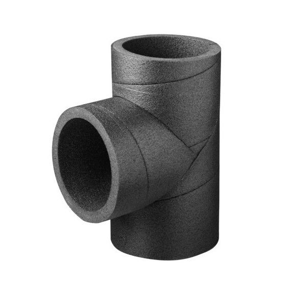 Ubbink Aerfoam - Geïsoleerd leidingsysteem t-stuk 90° - Ø125mm - 0188264 Ubbink Aerfoam - Geïsoleerd leidingsysteem t-stuk 90° - Ø125mm - 0188264