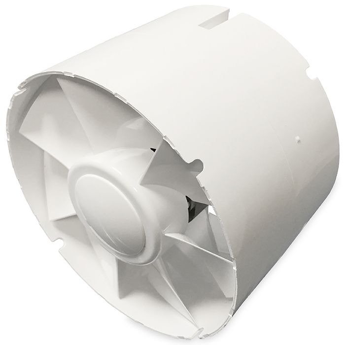 Blauberg TUBO150 Inschuif-buisventilator - 295 m3/h - voor IN kanaal 150mm Blauberg TUBO150 Inschuif-buisventilator - 295 m3/h - voor IN kanaal 150mm